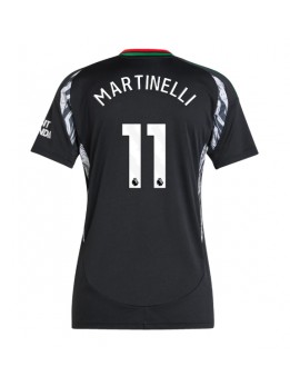 Arsenal Gabriel Martinelli #11 Replika Borta Kläder Dam 2024-25 Kortärmad